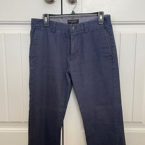 Banana republic blue khakis